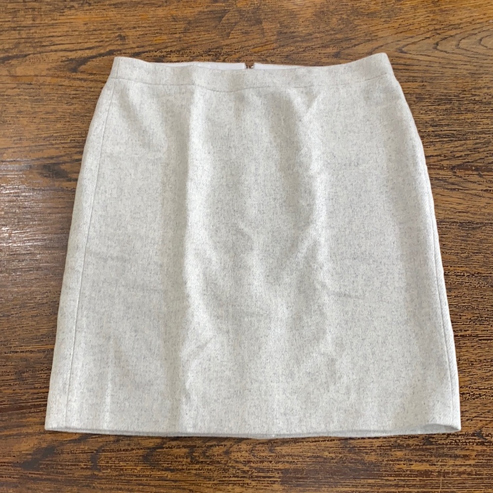 J Crew Mercantile Wool Skirt Size 12